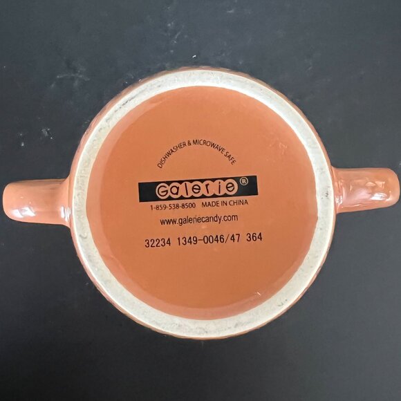 Pair of Retro Knitted Sock Monkey Ceramic Dual Handled Dual-Sided Mugs - GALERIE - Picture 9 of 9